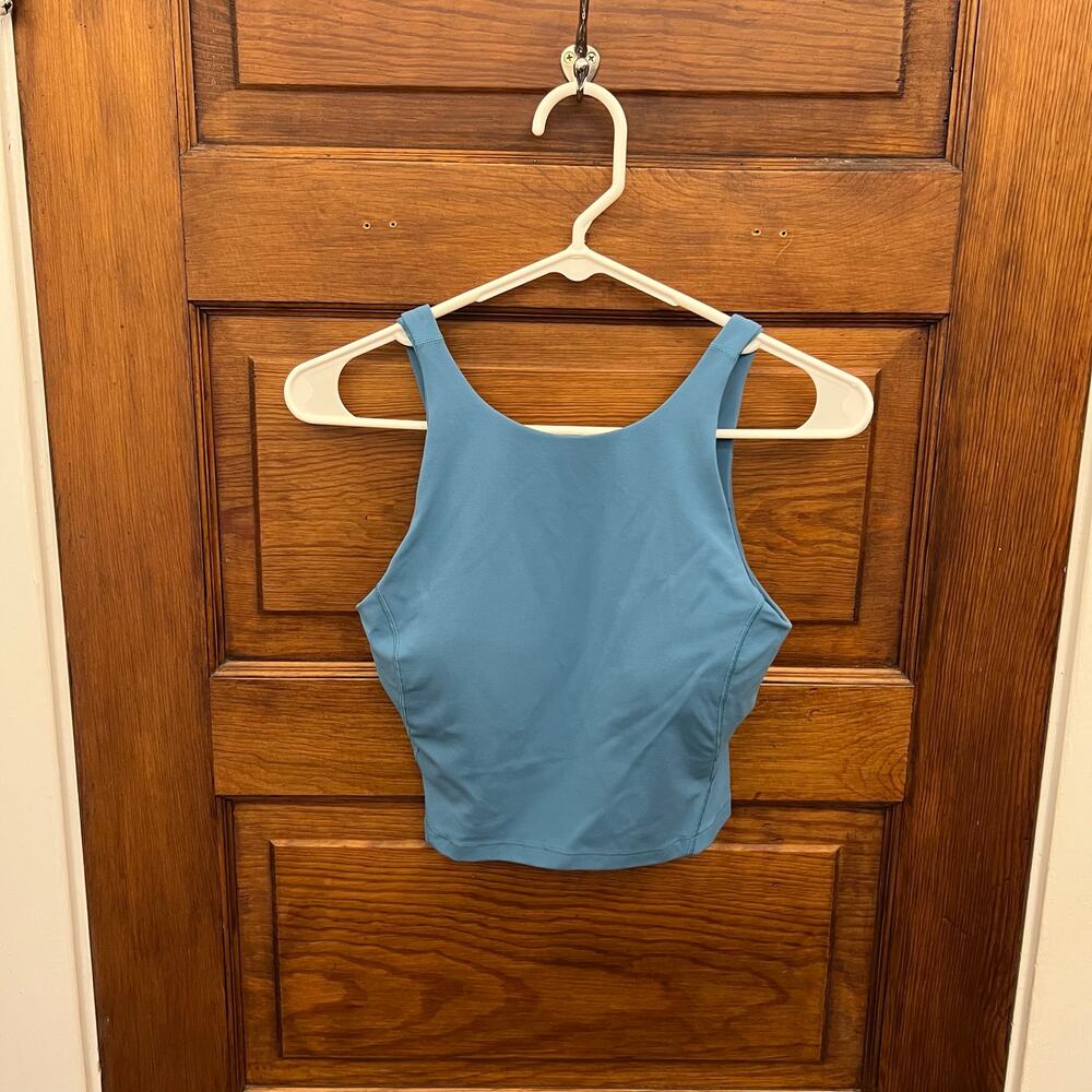 Lululemon Align High-Neck Tank Top Marlin Blue sz 6 NWOT's $68 Women's